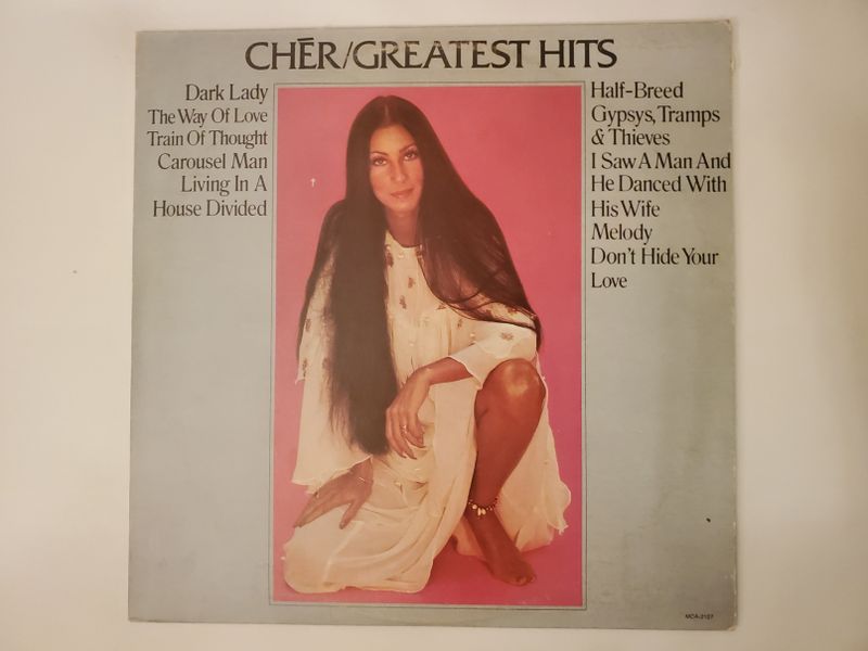 Cher Greatest Hits vinyl record